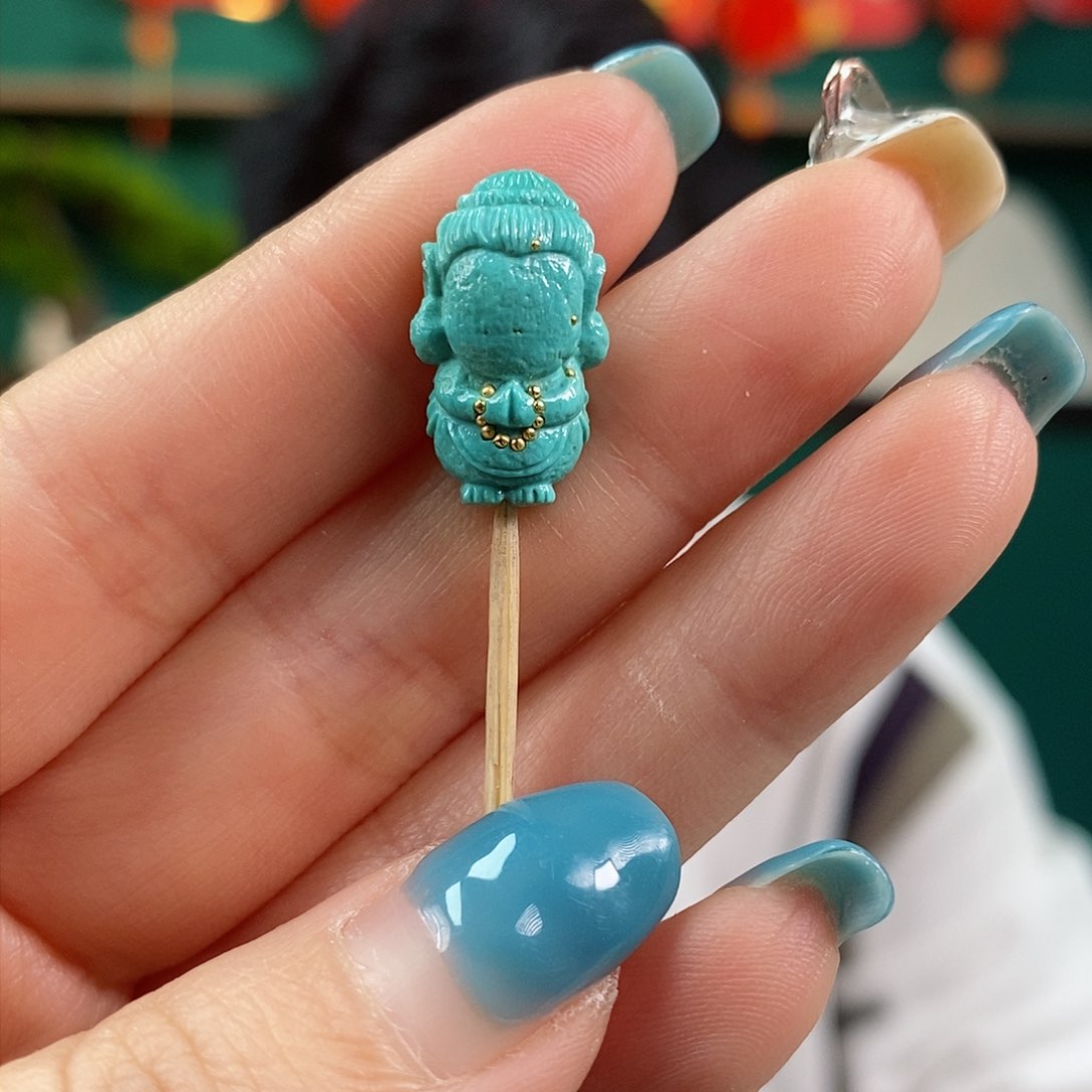 绿松石珠宝奇石未镶嵌