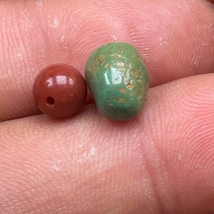 显***镜南红玛瑙未镶嵌珠宝半成品