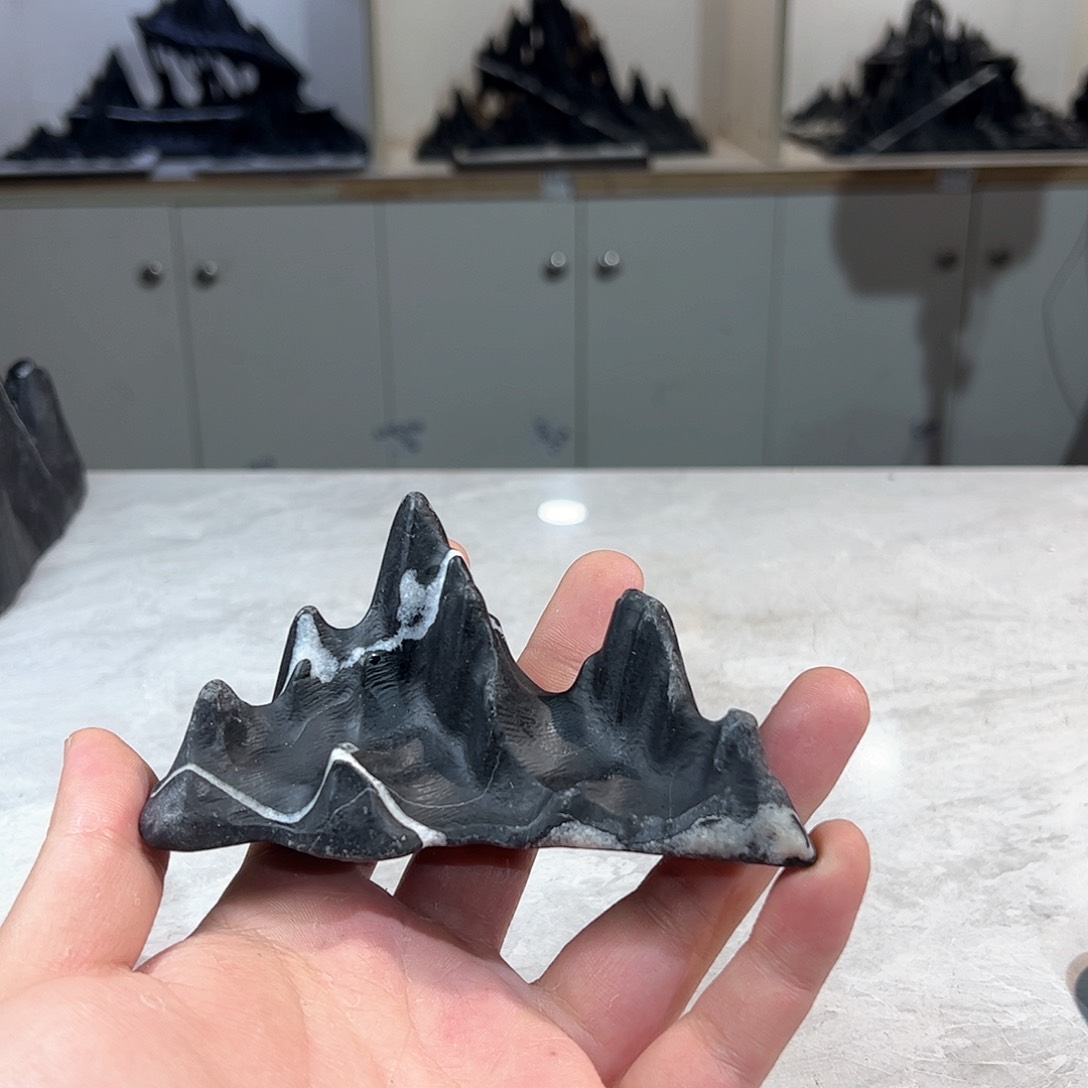 灵璧奇石博览会摆件男*