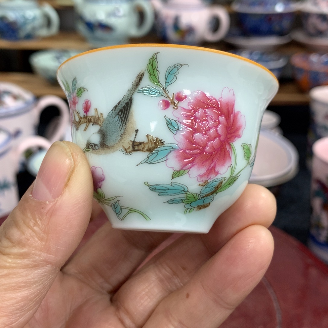 摆件景德镇陶瓷 碗 杯盘 碟 壶 各种…