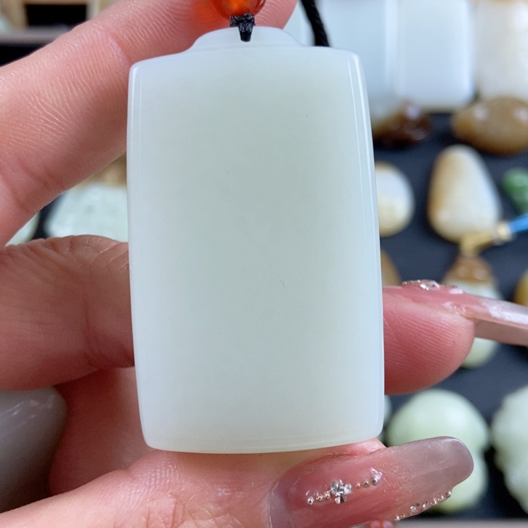 和田玉挂件未镶嵌