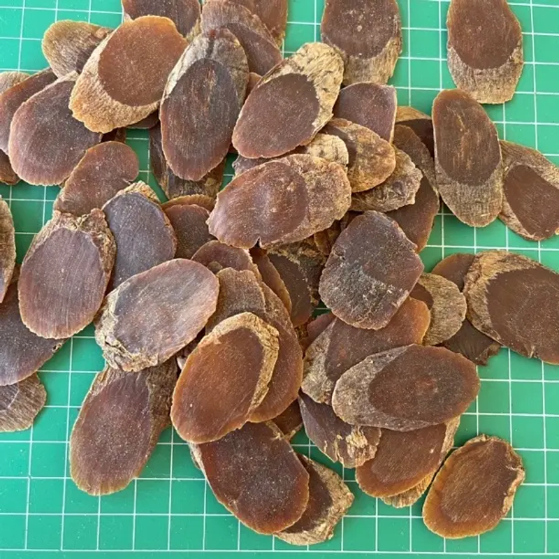 大片规格足龄主根切片无糖长白山红参片