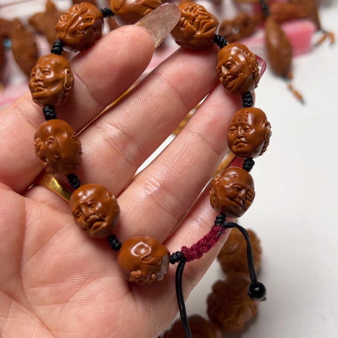 橄榄核手串橄榄核雕