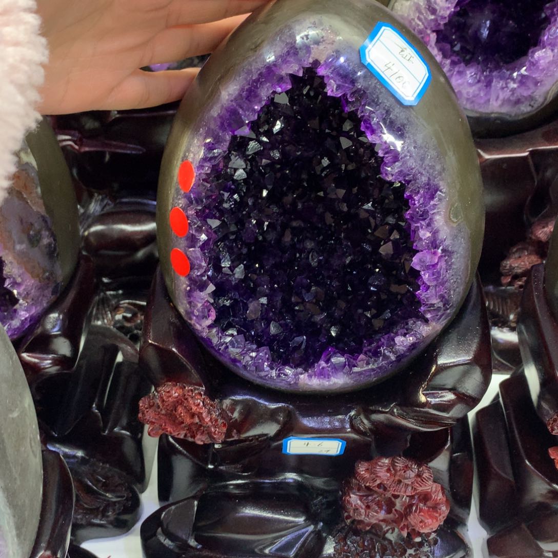 水晶摆件婷未镶嵌