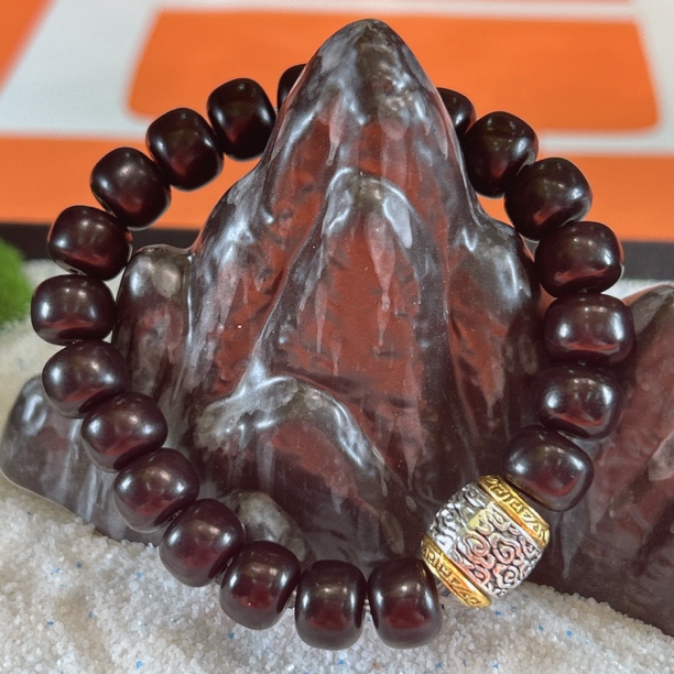 X012-2黑菩提单圈-规格10mm（无礼盒）