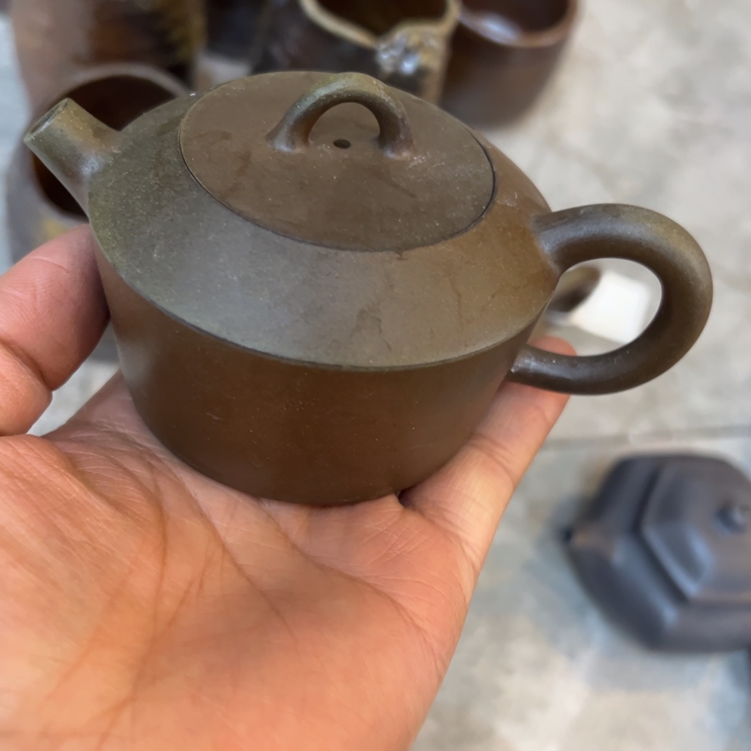 贵台龙窑柴烧茶壶125
