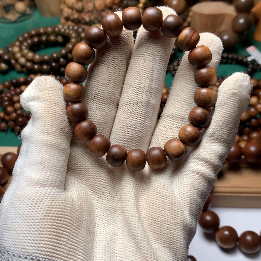 檀香木手串/手链老山檀香9*10沉水