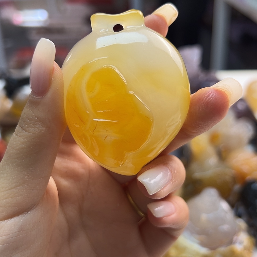 玛瑙/玉髓未镶嵌颈饰