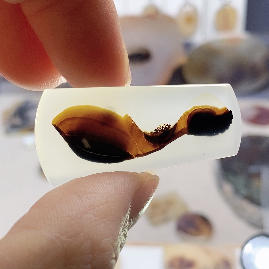 未镶嵌玛瑙/玉髓珠宝奇石七***涵