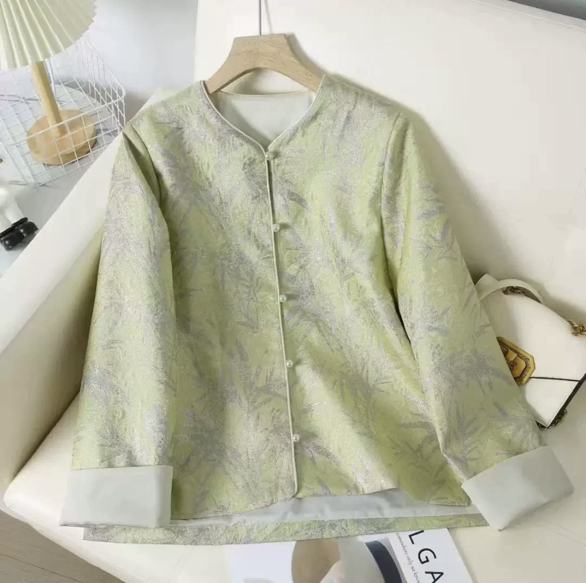 绝美贵气新中式国风精致漂亮减龄外套