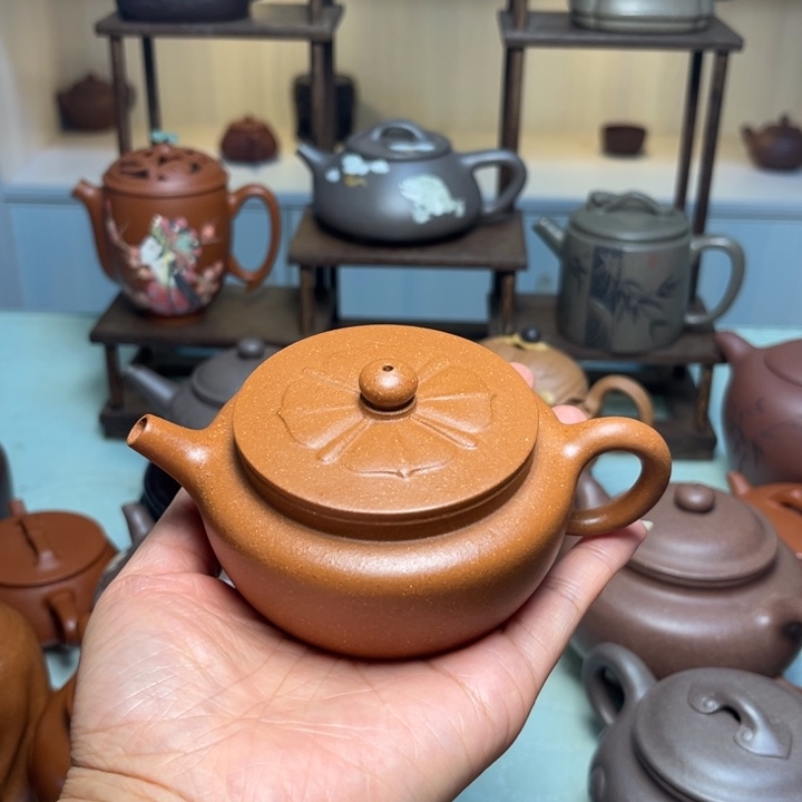茶壶紫砂手工制作