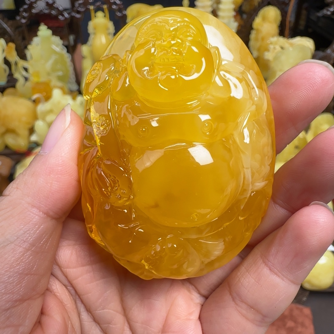 蜜蜡未镶嵌珠宝奇石