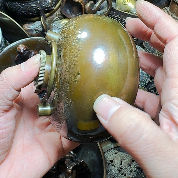 铜器摆件收收藏藏藏