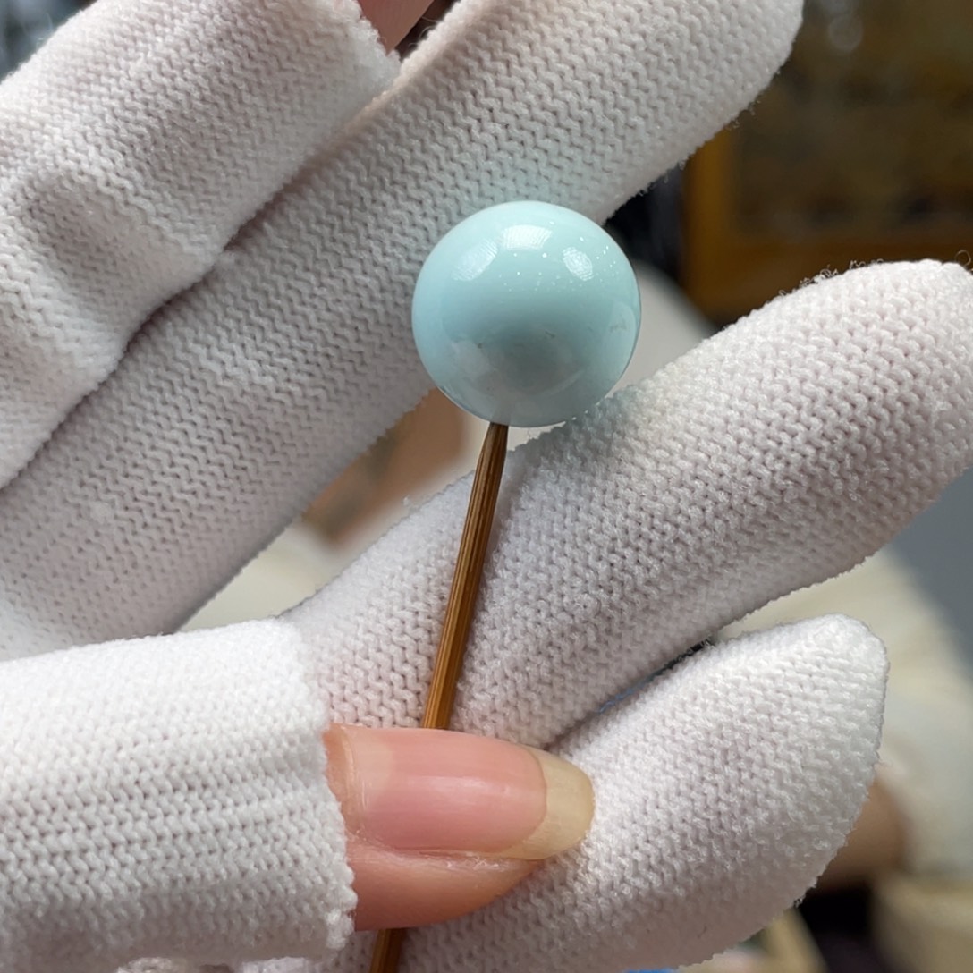 绿松石未镶嵌挂件