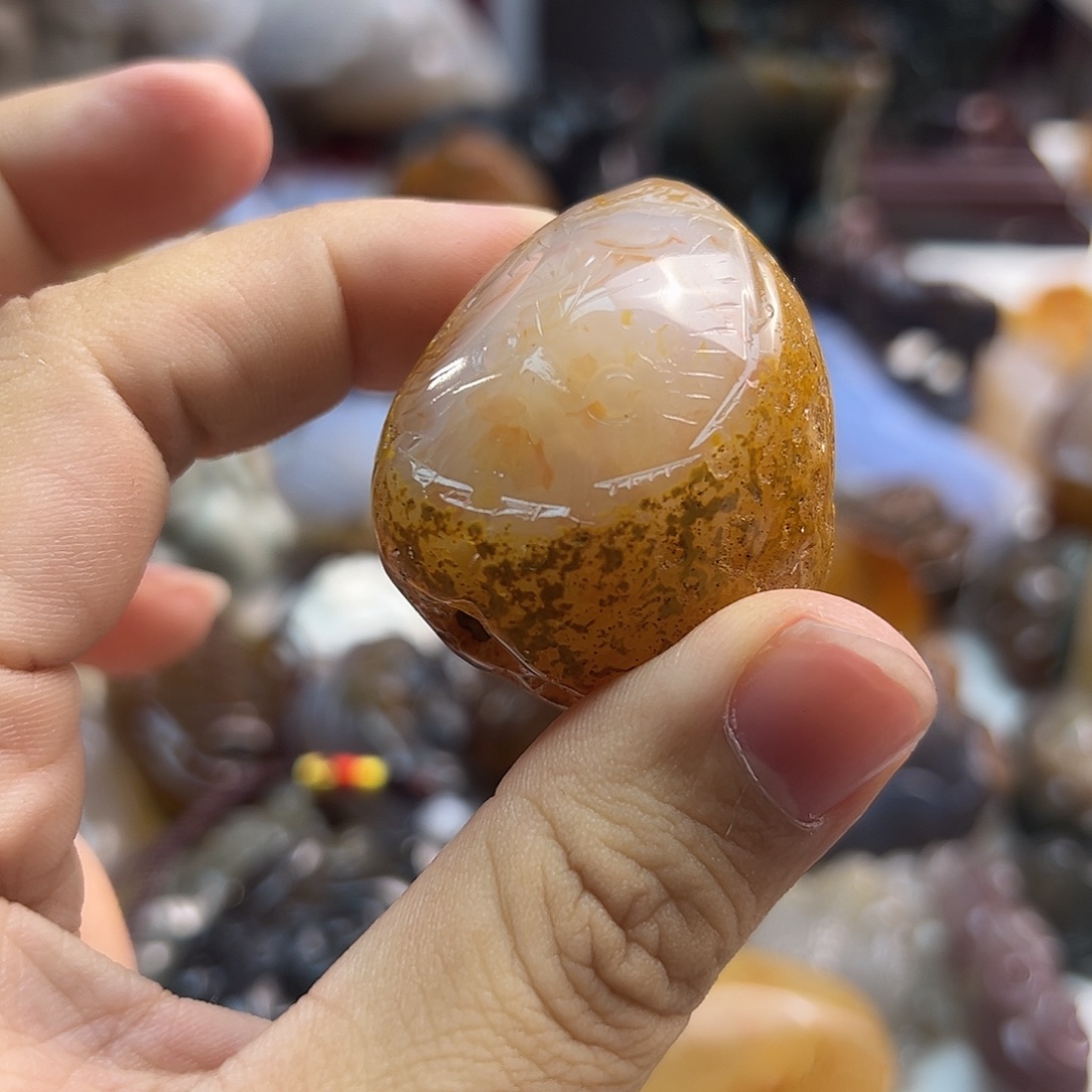 玛瑙/玉髓未镶嵌颈饰