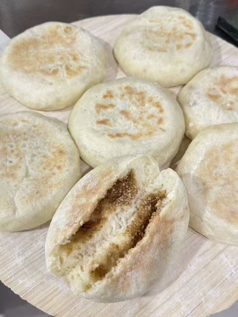 特色糖饼1袋 苏北特色纯碱发面饼传统工艺 火烧饼 纯手工
