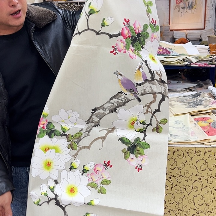 国画手绘的小可爱们