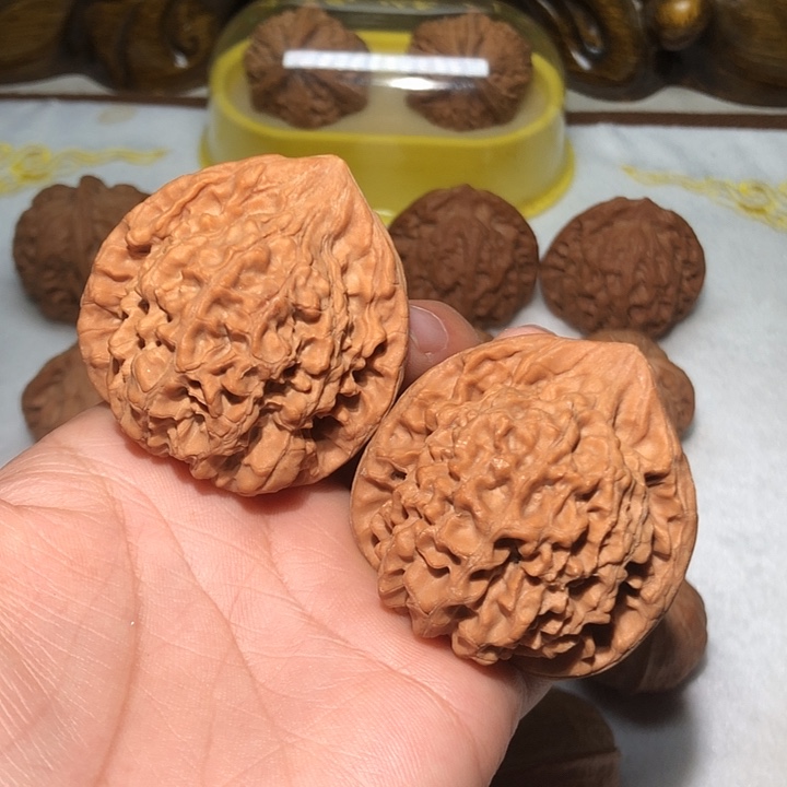 把件文玩核桃46官帽