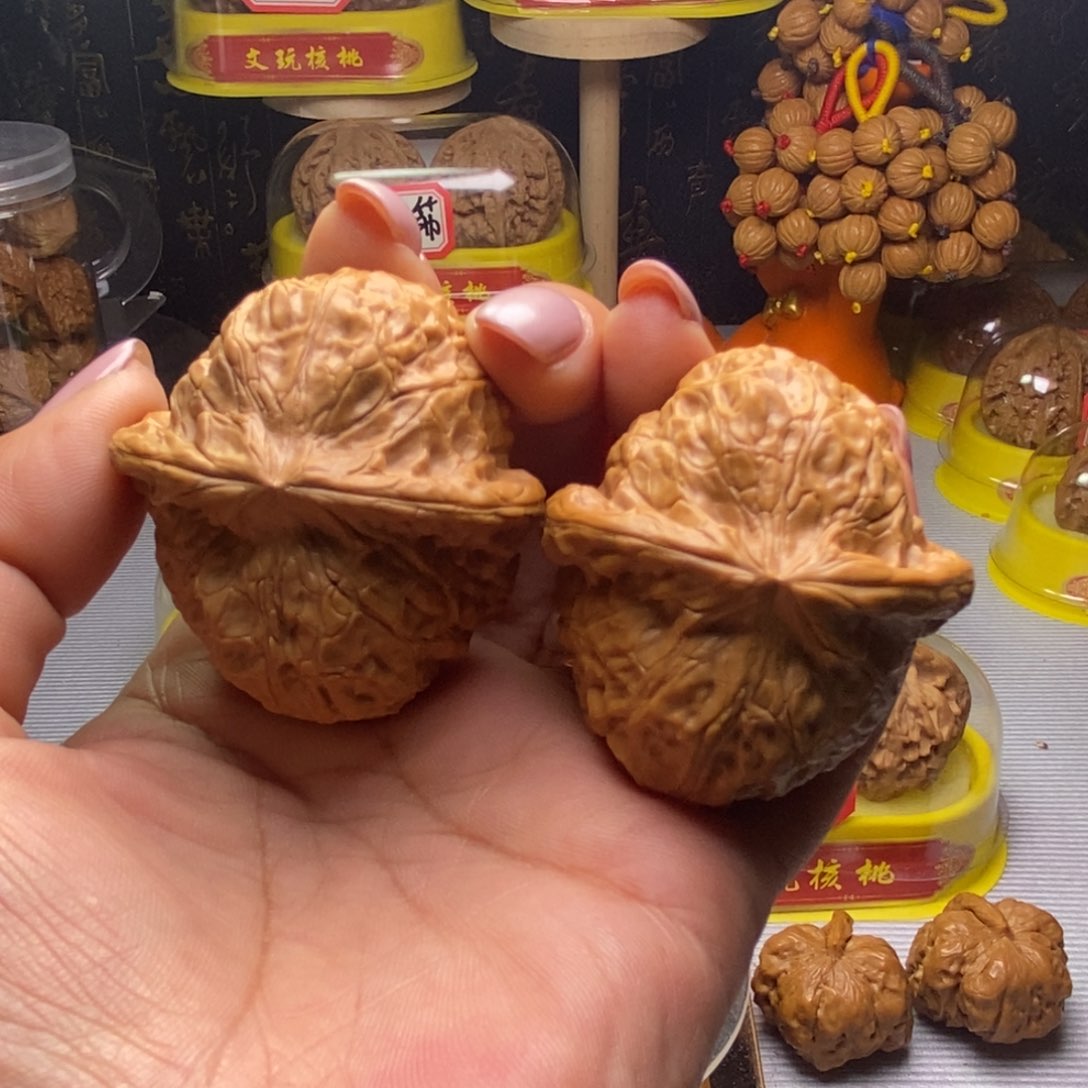 把件文玩核桃011南瓜墩44尺全品