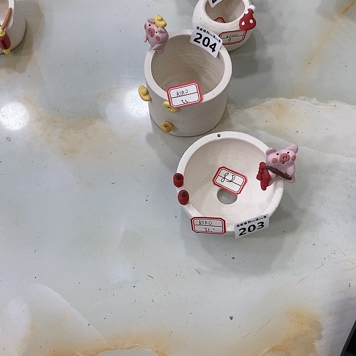 【闪购商品】罐K****）铁鹤多肉猪猪手工