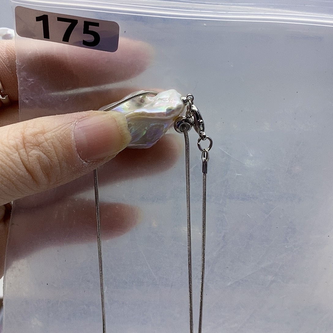 颈饰合金淡水珍珠