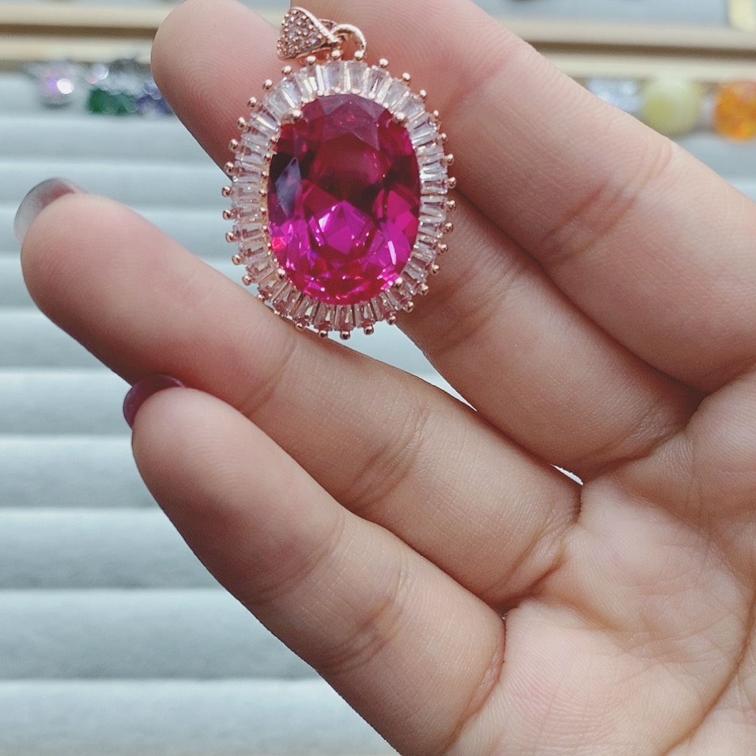 【闪购商品】托帕石耳饰银S925镶嵌