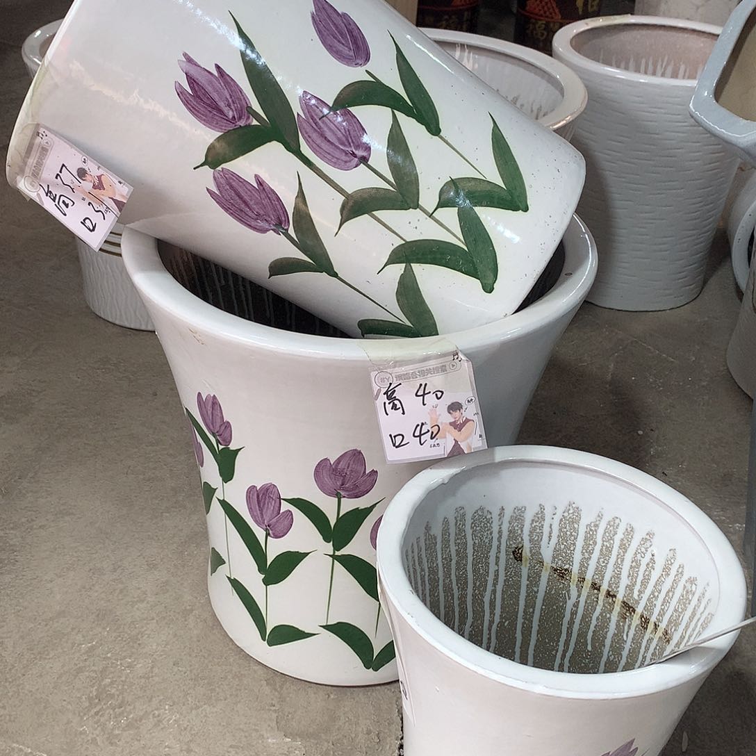 陶瓷陶瓷花盆微瑕