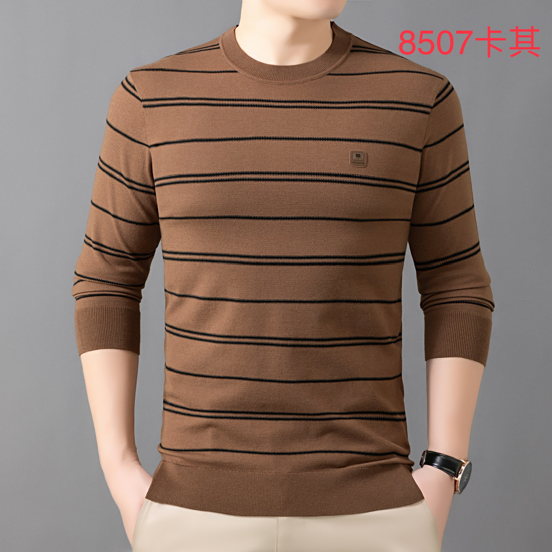 秋冬男士商务休闲长袖毛衫101-200