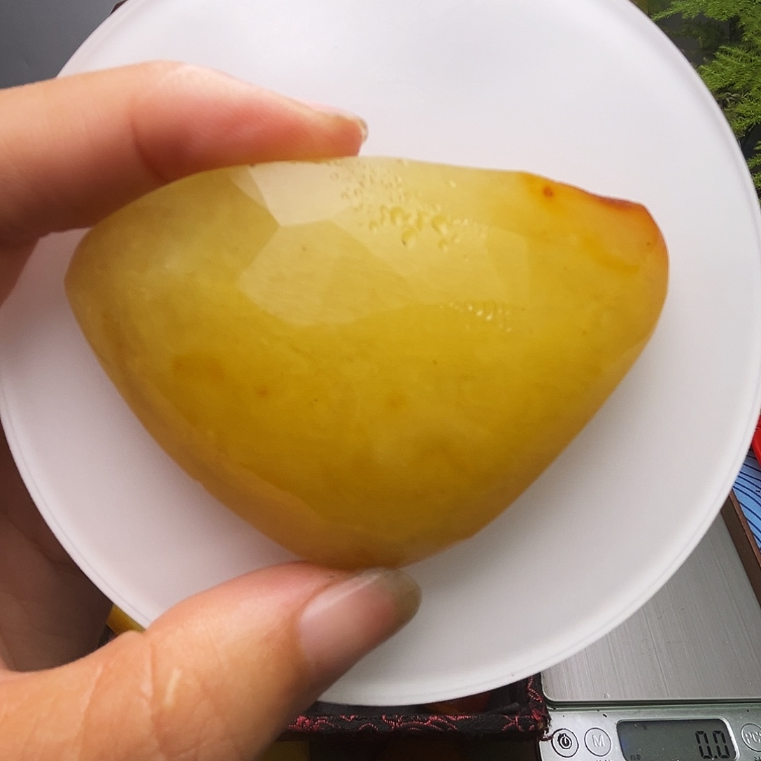 未镶嵌定制琥珀琥珀蜜蜡原石定制有瑕
