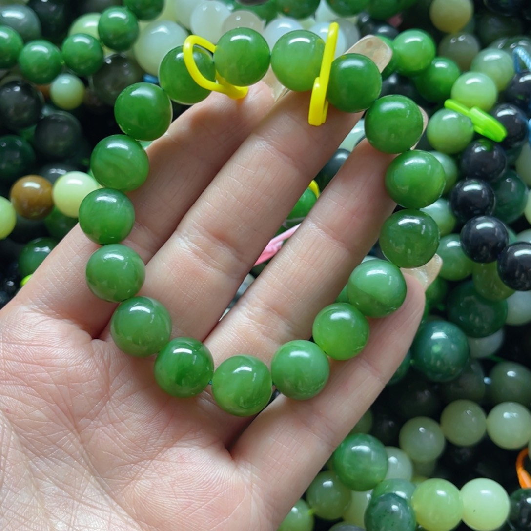 和田玉手链未镶嵌