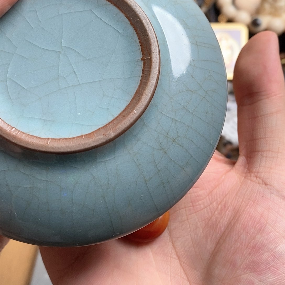 碟瓷器制作工艺精湛精细精致