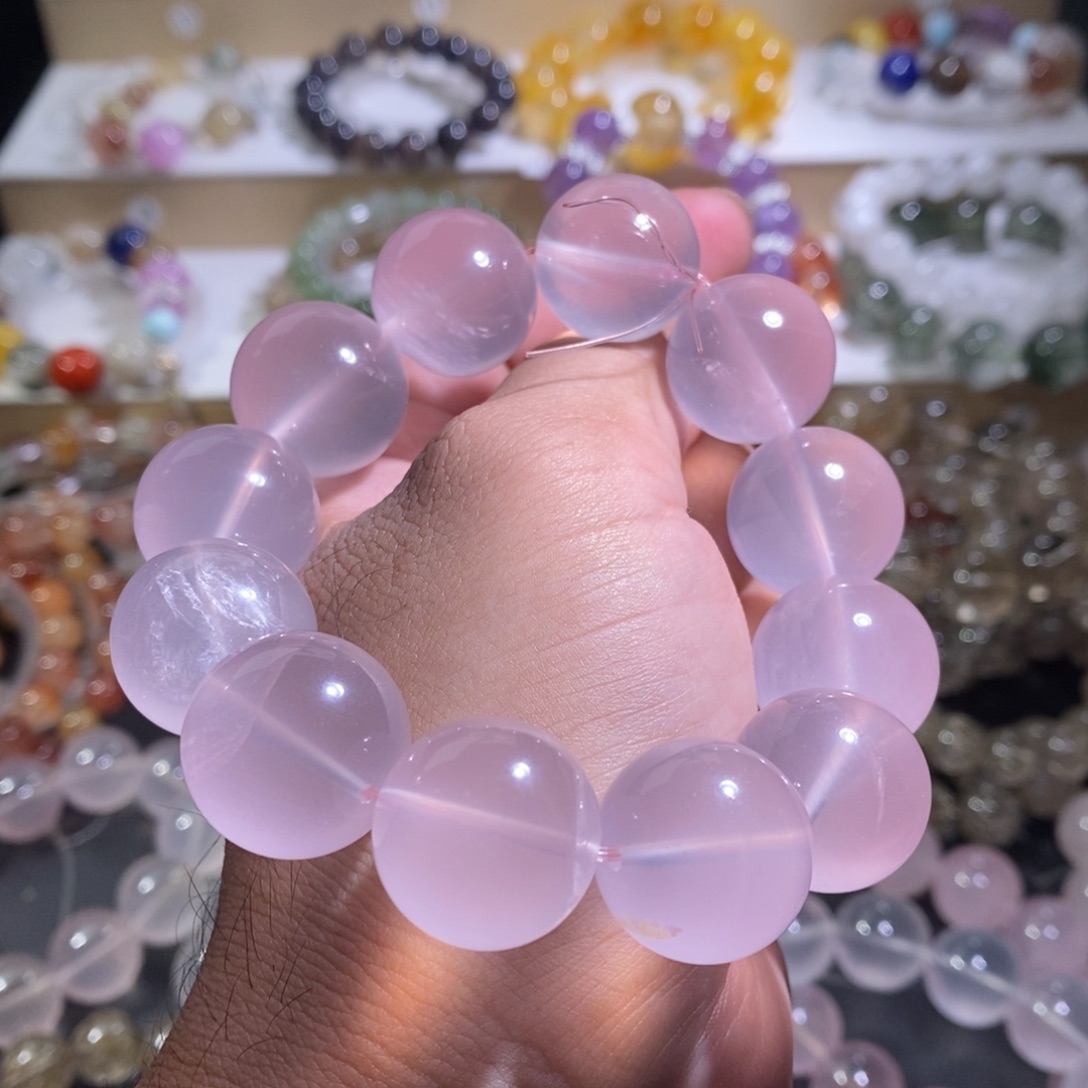 遇***莹水晶手链未镶嵌手链