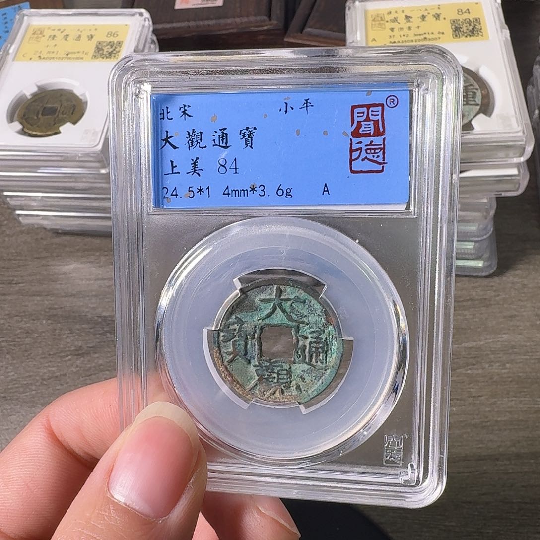 铜A闻博文化大观通宝