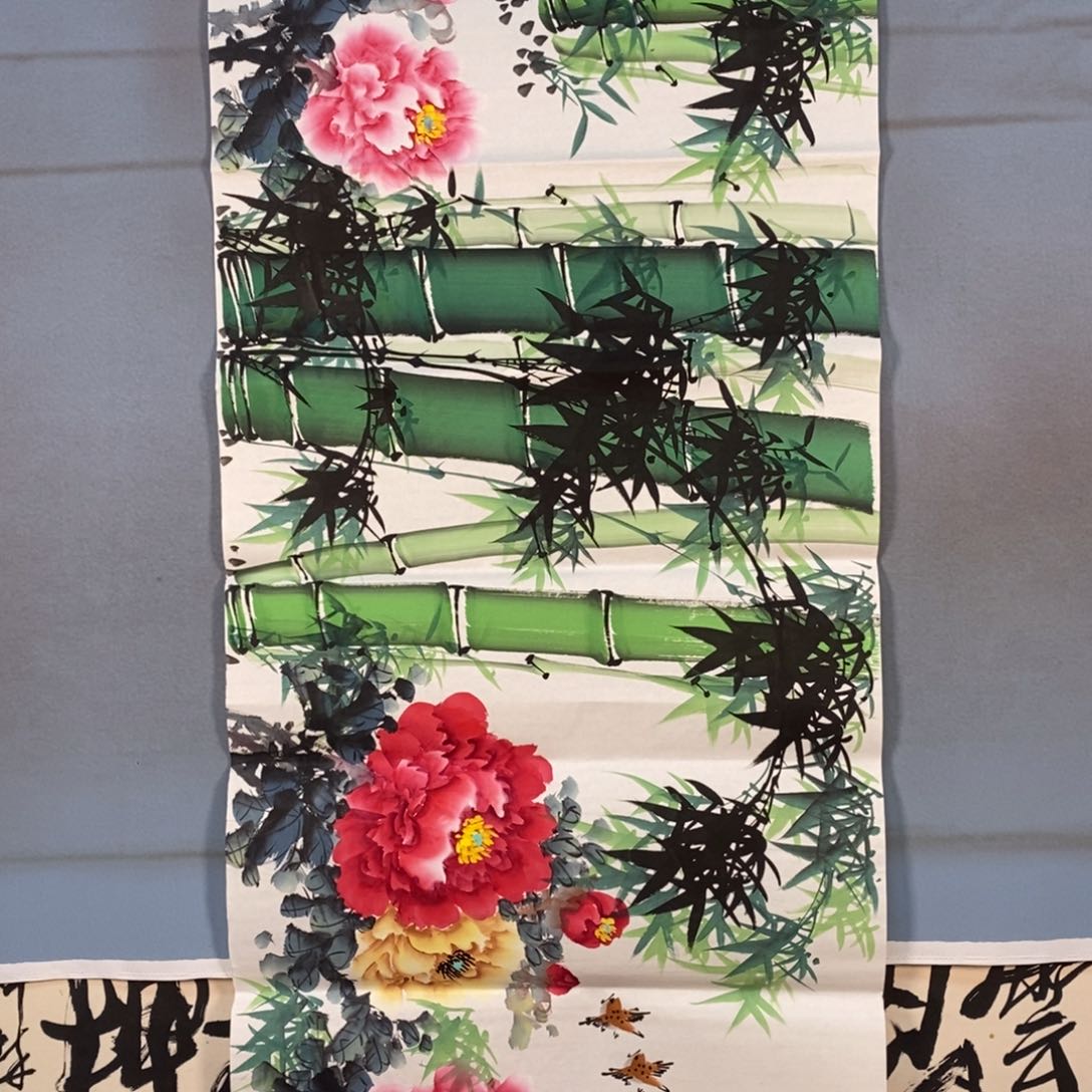 国画303牡丹花盛开的时候