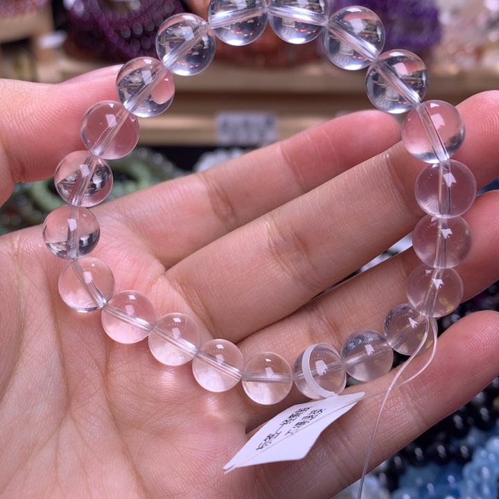 未镶嵌手串水晶9.4白水