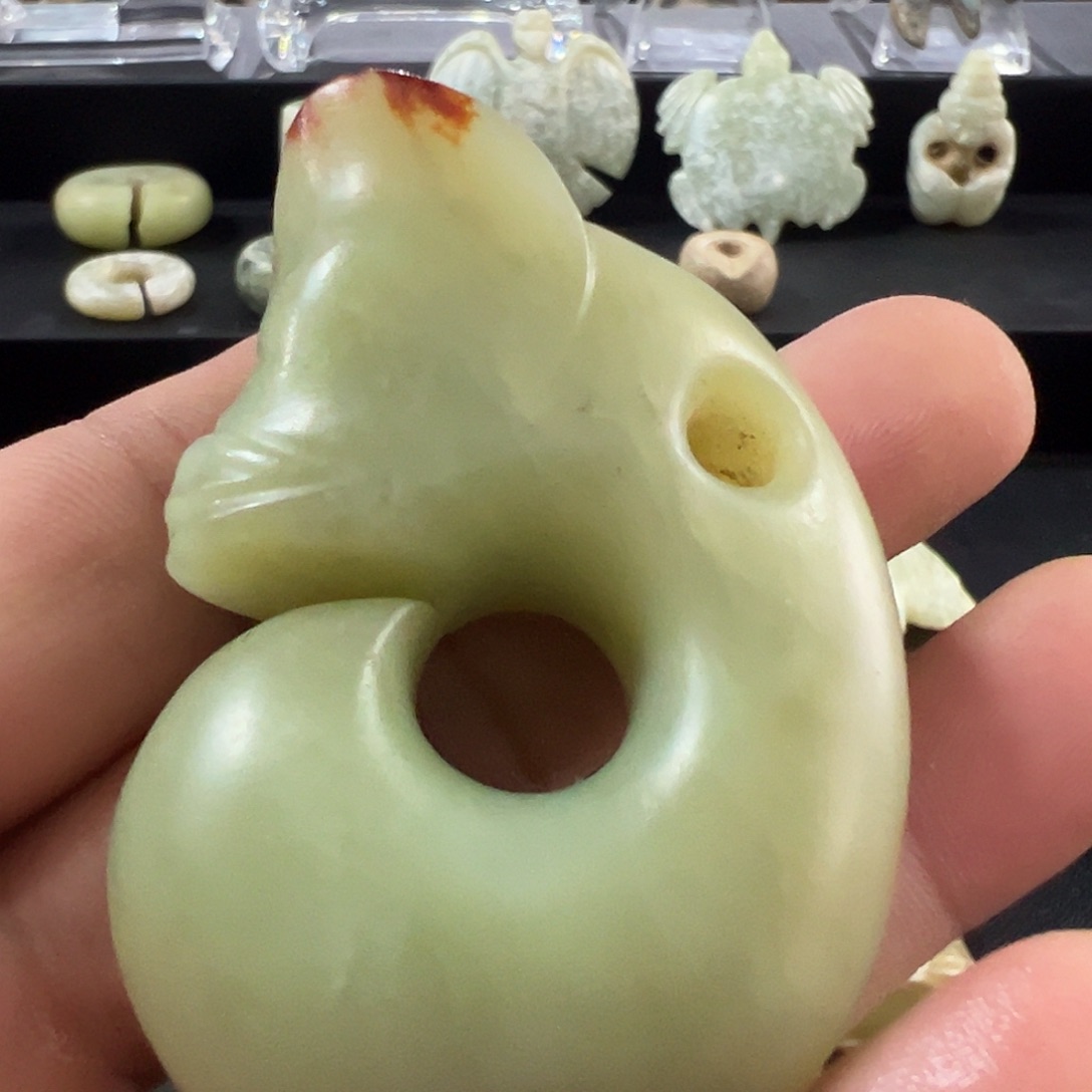 玉猪龙摆件器行件