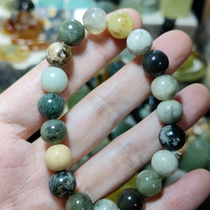 岫玉未镶嵌手串手串