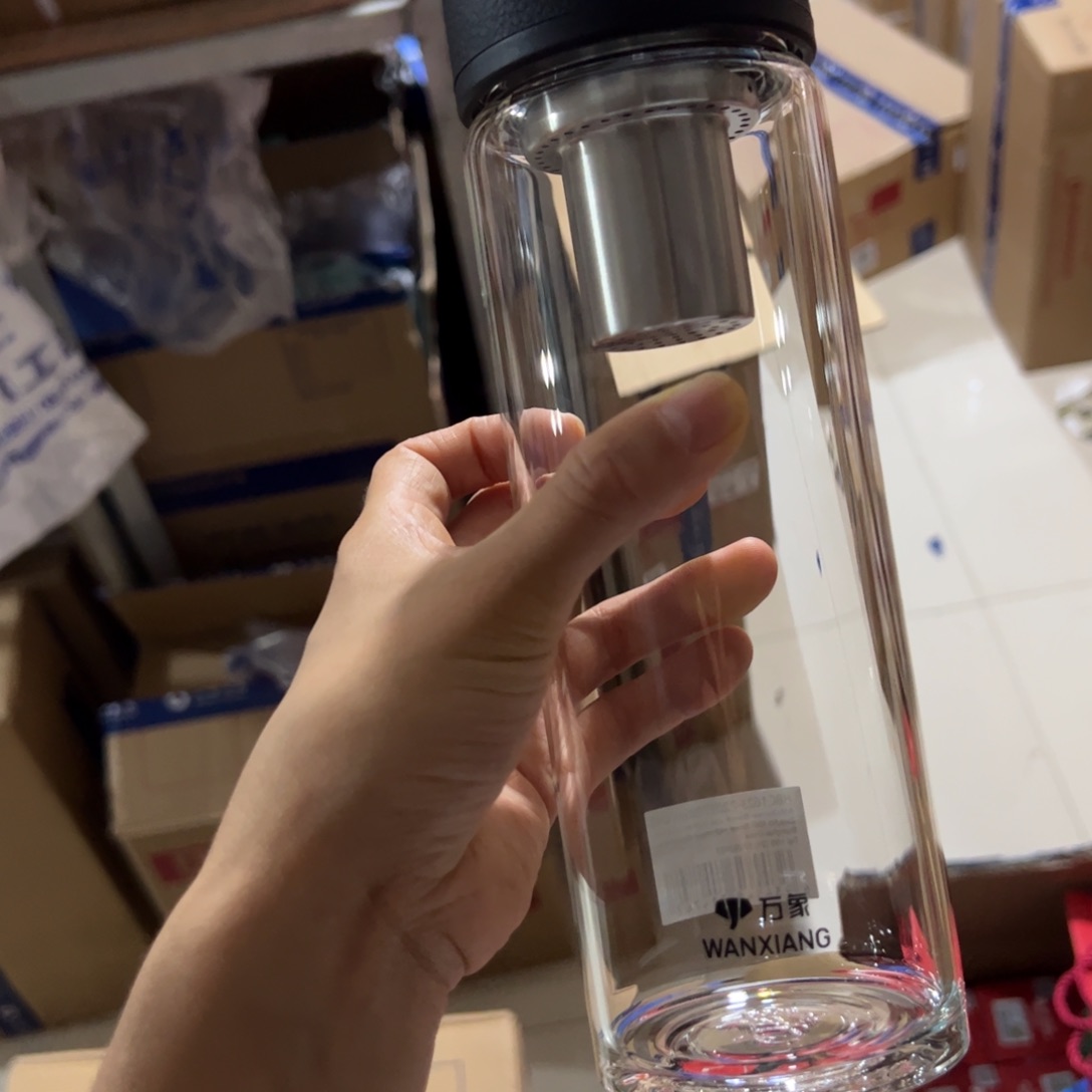 万象U4s单层烫手玻璃杯720➕被套