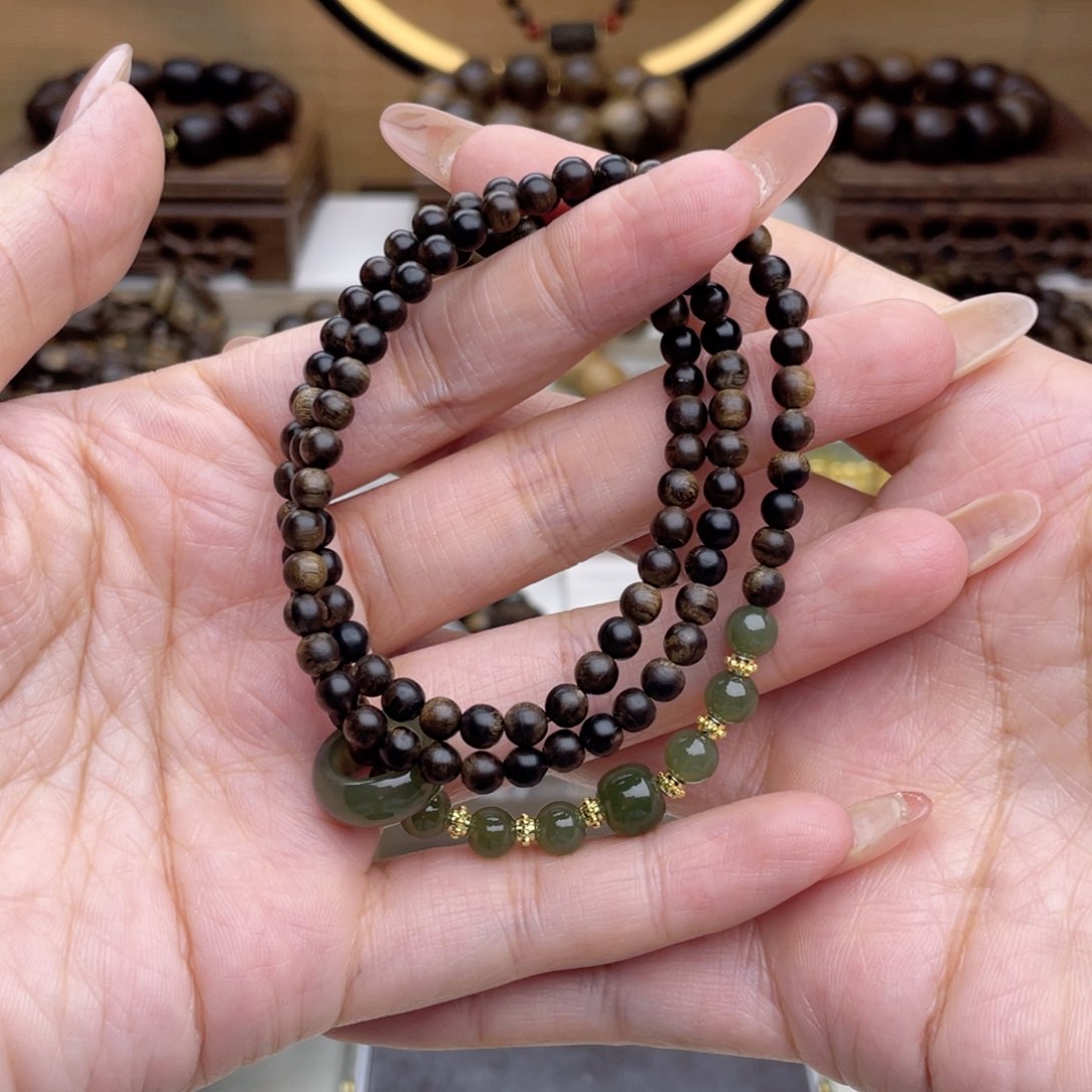 手串沉香木七***风顺化紫棋楠