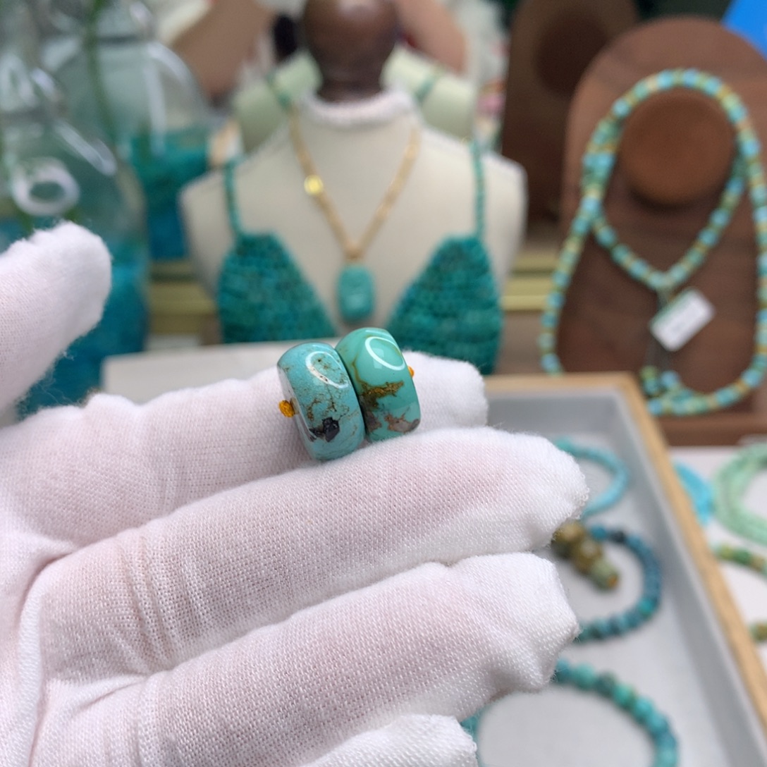 绿松石未镶嵌配饰