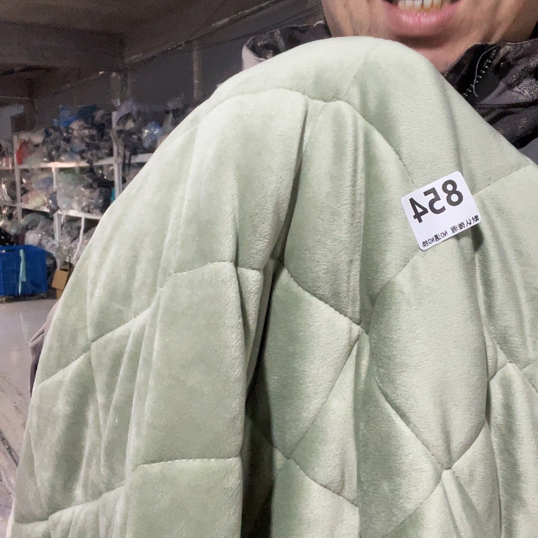 宽1.75米尘土脏加厚款双面毛绒绗棉1米价854