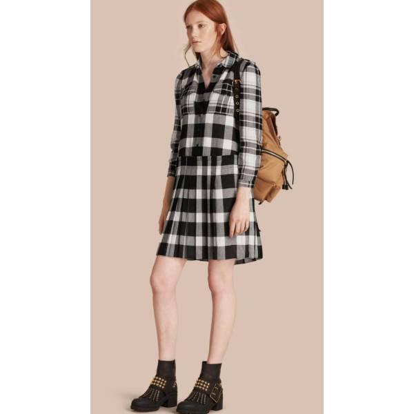 妃鱼/博柏利/粘胶纤维/连衣裙/95新/凡2/17