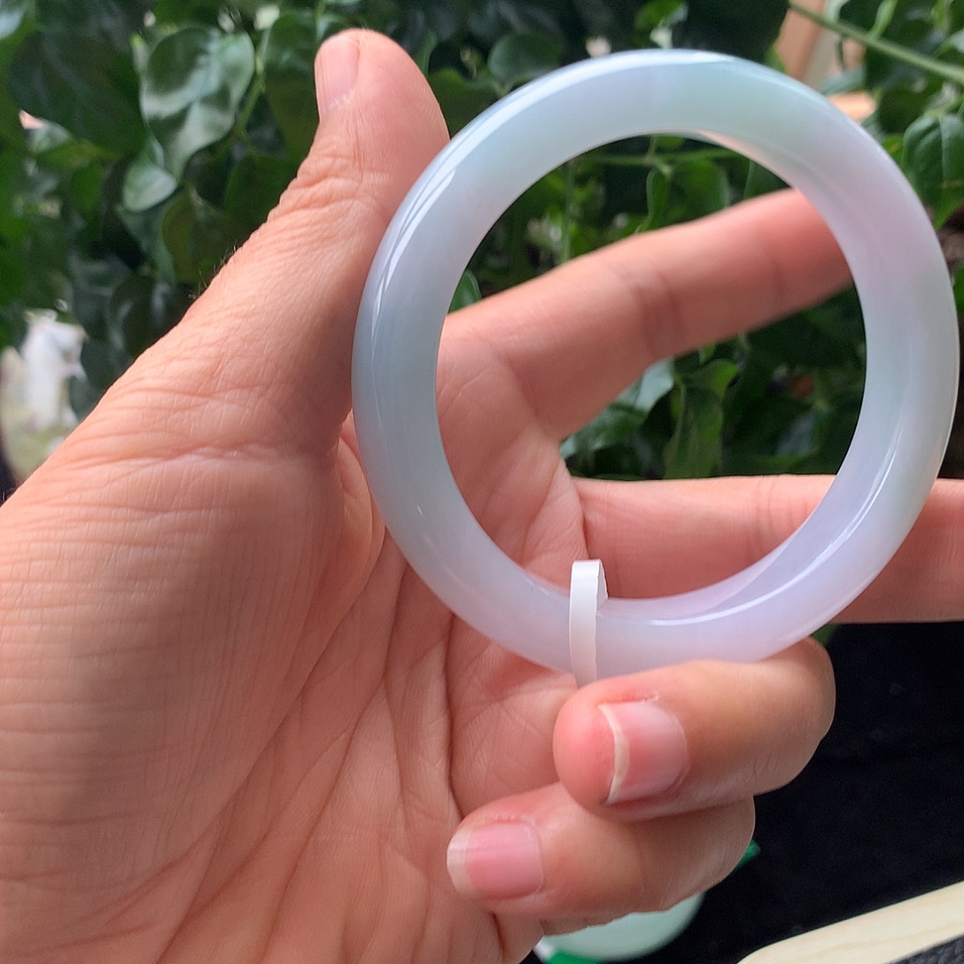 翡翠未镶嵌手镯13号