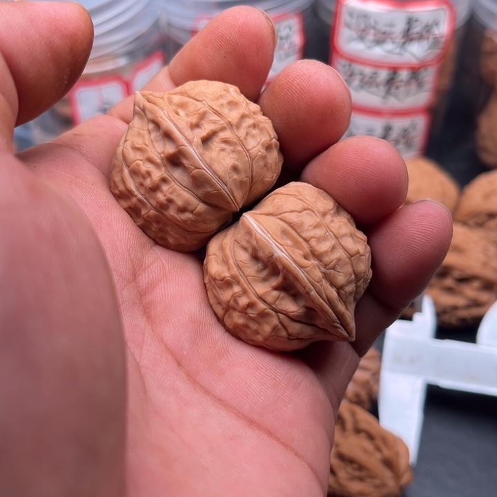 南***行把件文玩核桃归家纹31