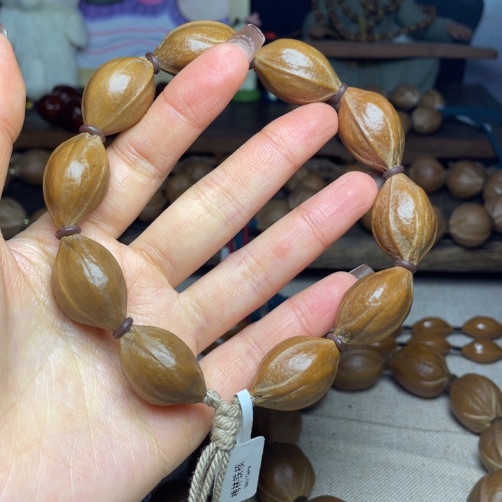 橄榄核手串/手链梅林铁核18.28