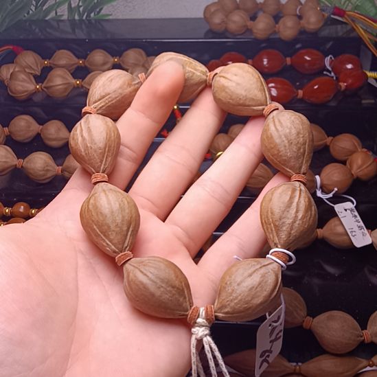 手串/手链橄榄核橄榄核三花铁蒜手串2.2