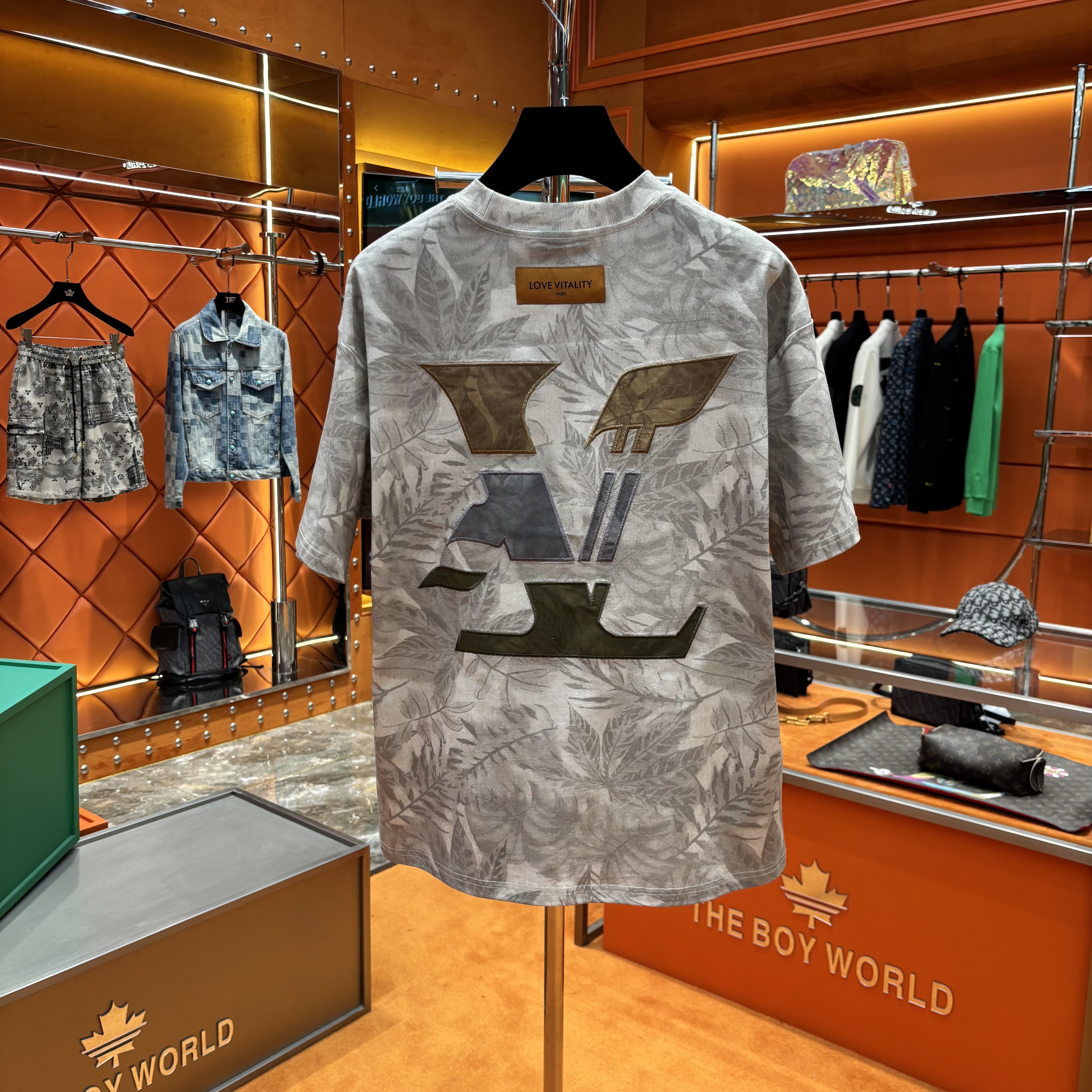 【姚姚专属】 2025夏季时尚潮流百搭奢潮风高端刺绣短袖25223