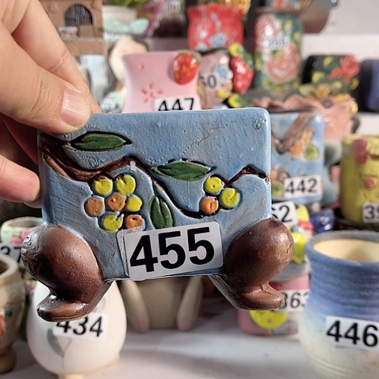 红陶多肉植物花盆