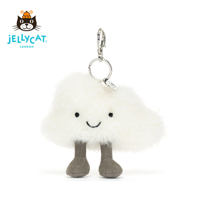 英国Jellycat趣味云朵毛绒玩偶包包挂饰钥匙扣公仔玩具送礼