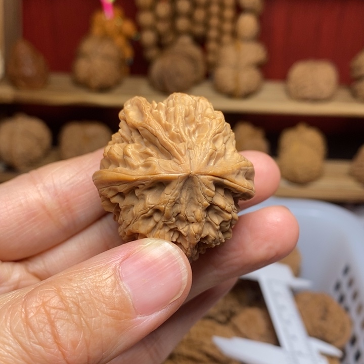 胖***毛把件文玩核桃文玩